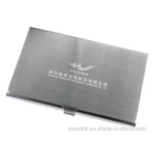 Brushed Stainless Steel Business Card Holder for Trade Fair (BS-S-003)